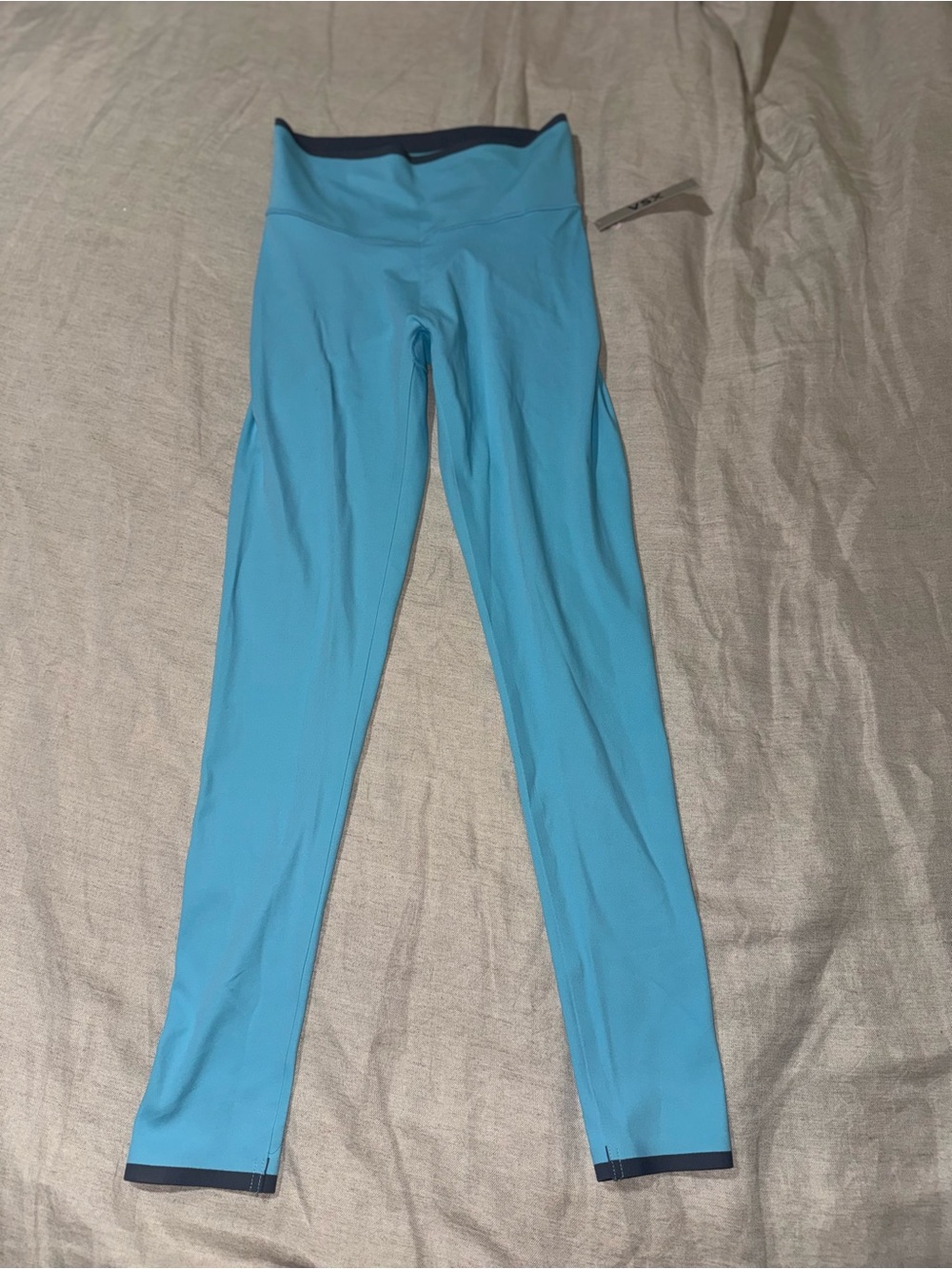 VSX Victoria’s Secret Sport Blue High Rise Leggings Size S Nwt